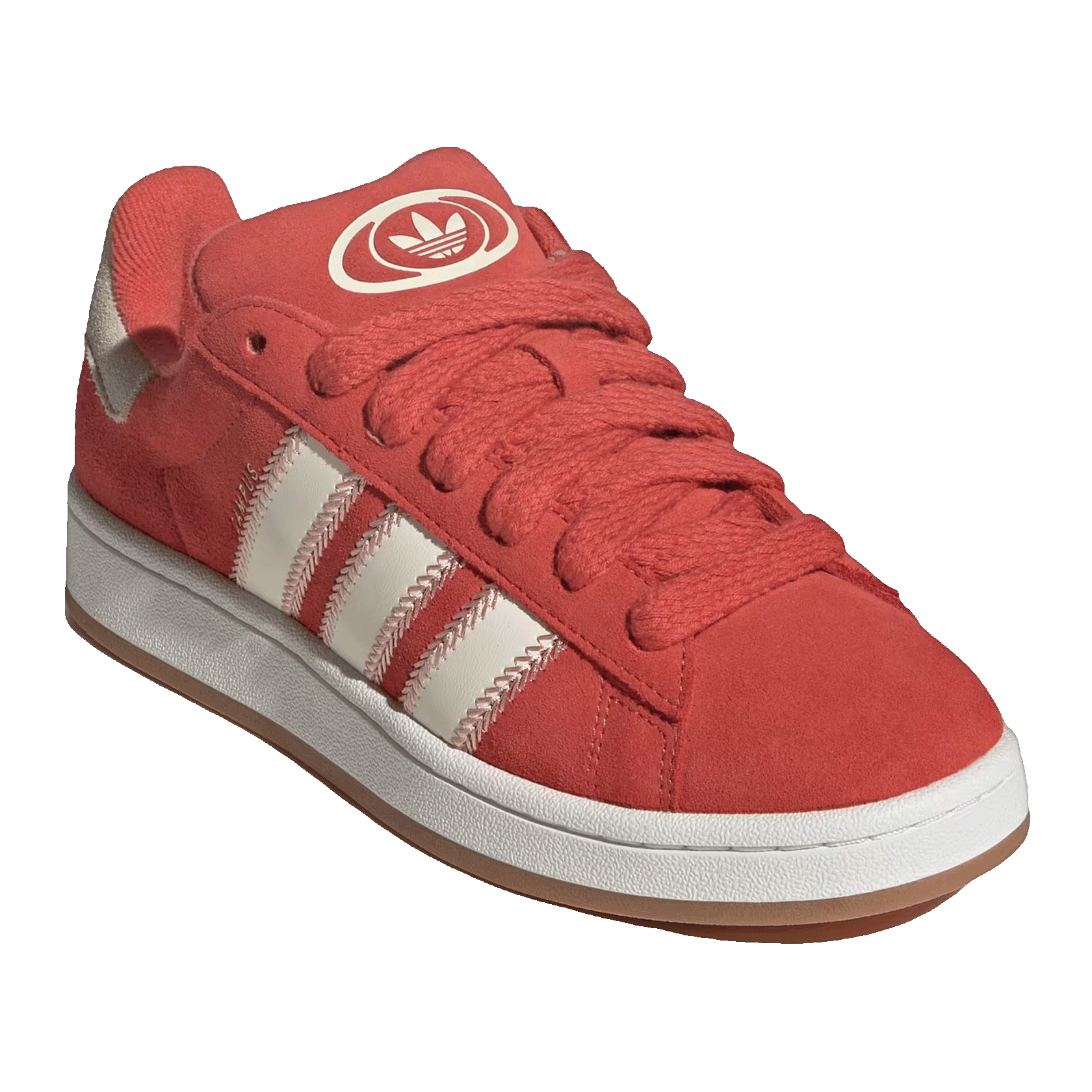 adidas Campus 00s Camp Crew Red Cream White Core White (W) Side JQ5805