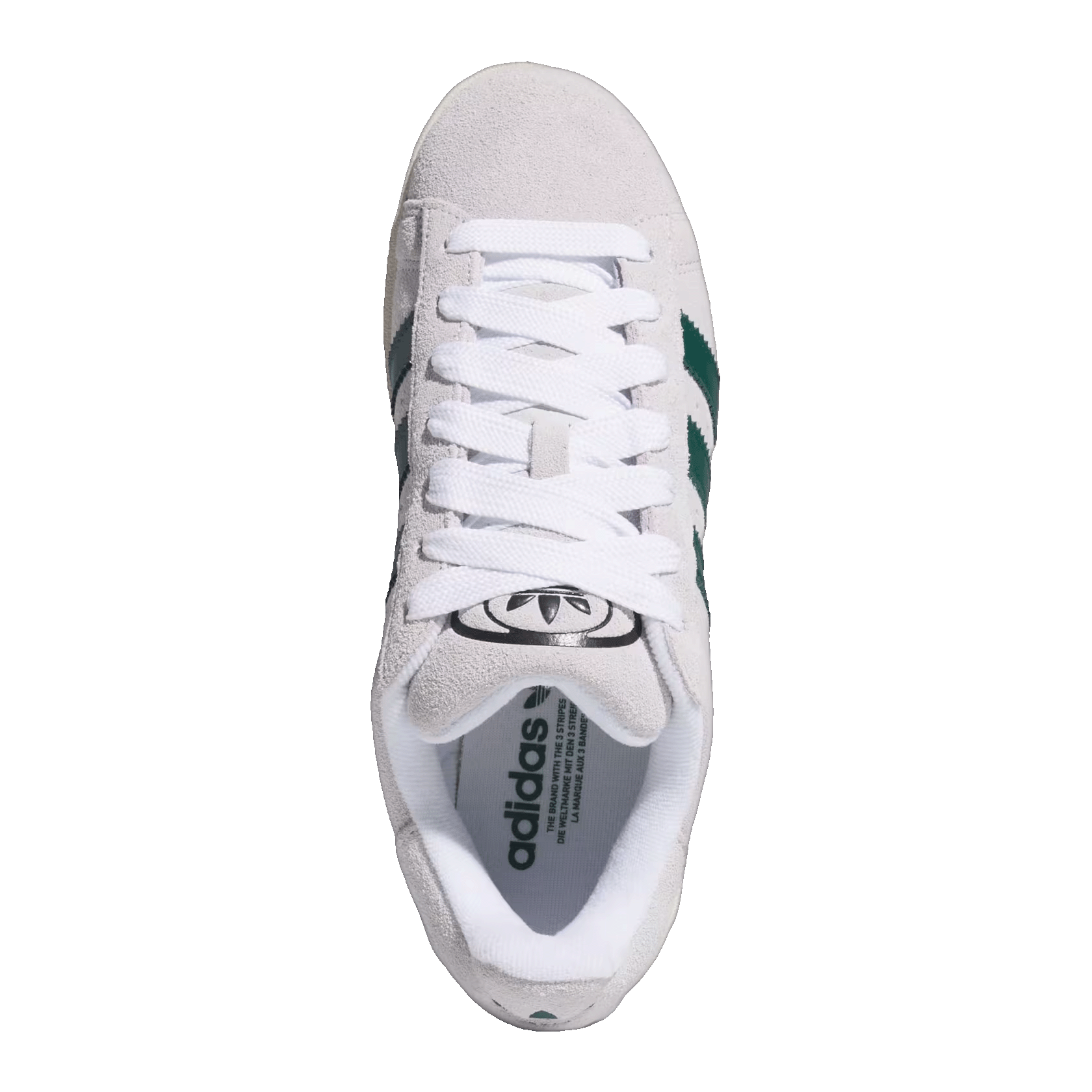 adidas Campus 00s Camp Crystal White Collegiate Green Off White Oben JR1647