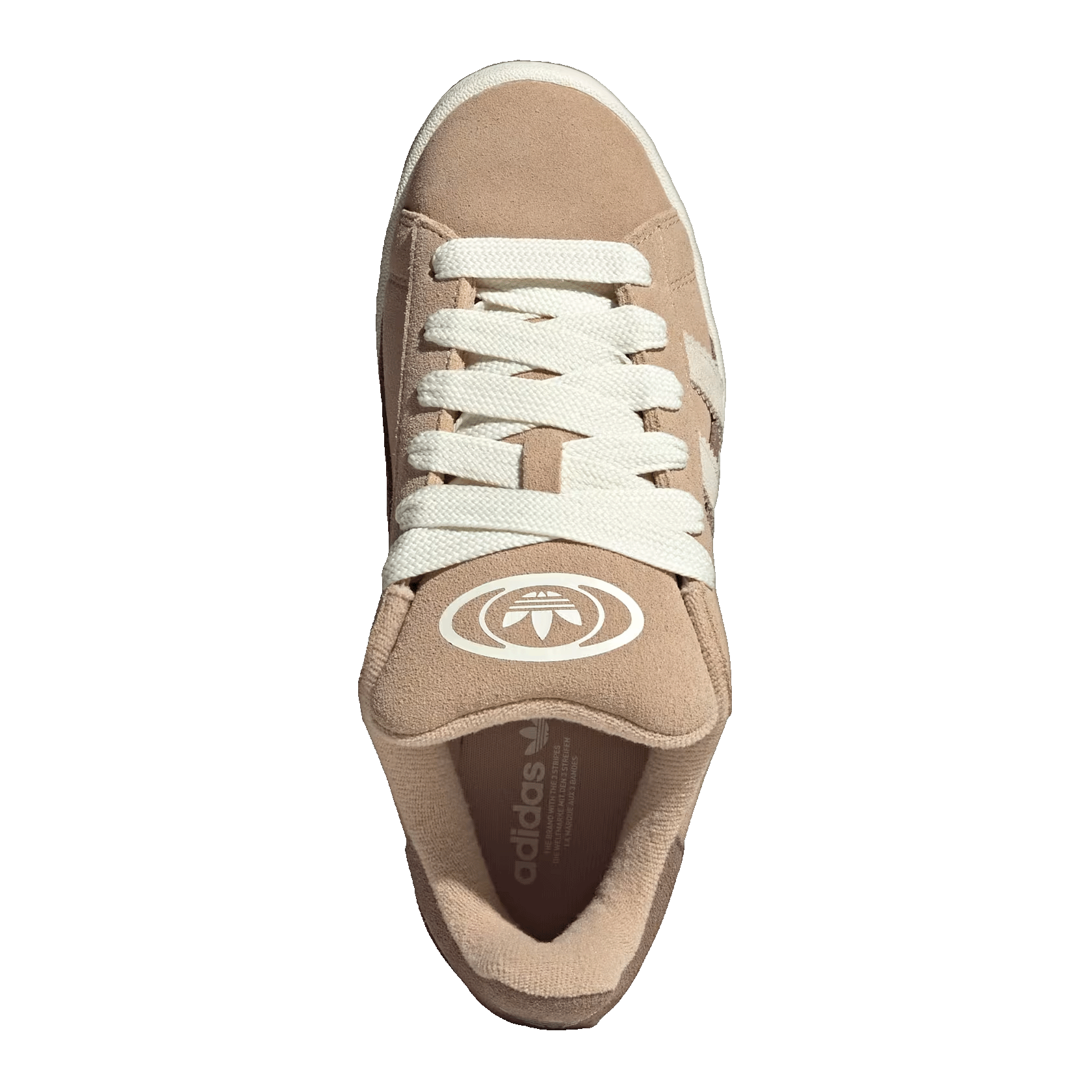 adidas Campus 00s Camp Magic Beige Off White Trace Brown (W) Oben JR5752