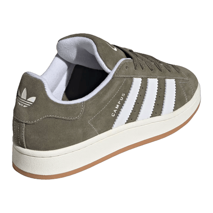 adidas Campus 00s Camp Medium Dark Khaki Off White Gum Back JQ8355