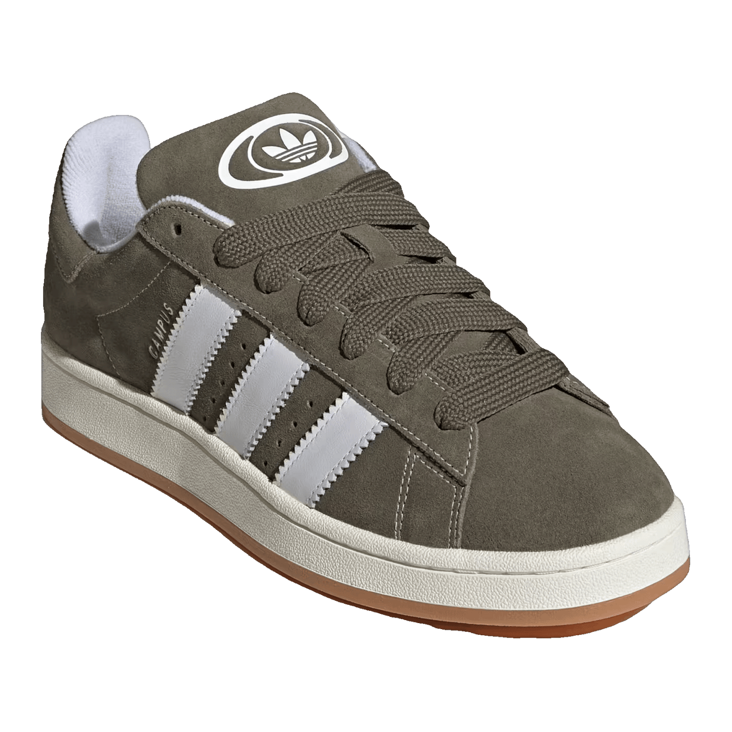 adidas Campus 00s Camp Medium Dark Khaki Off White Gum Side JQ8355