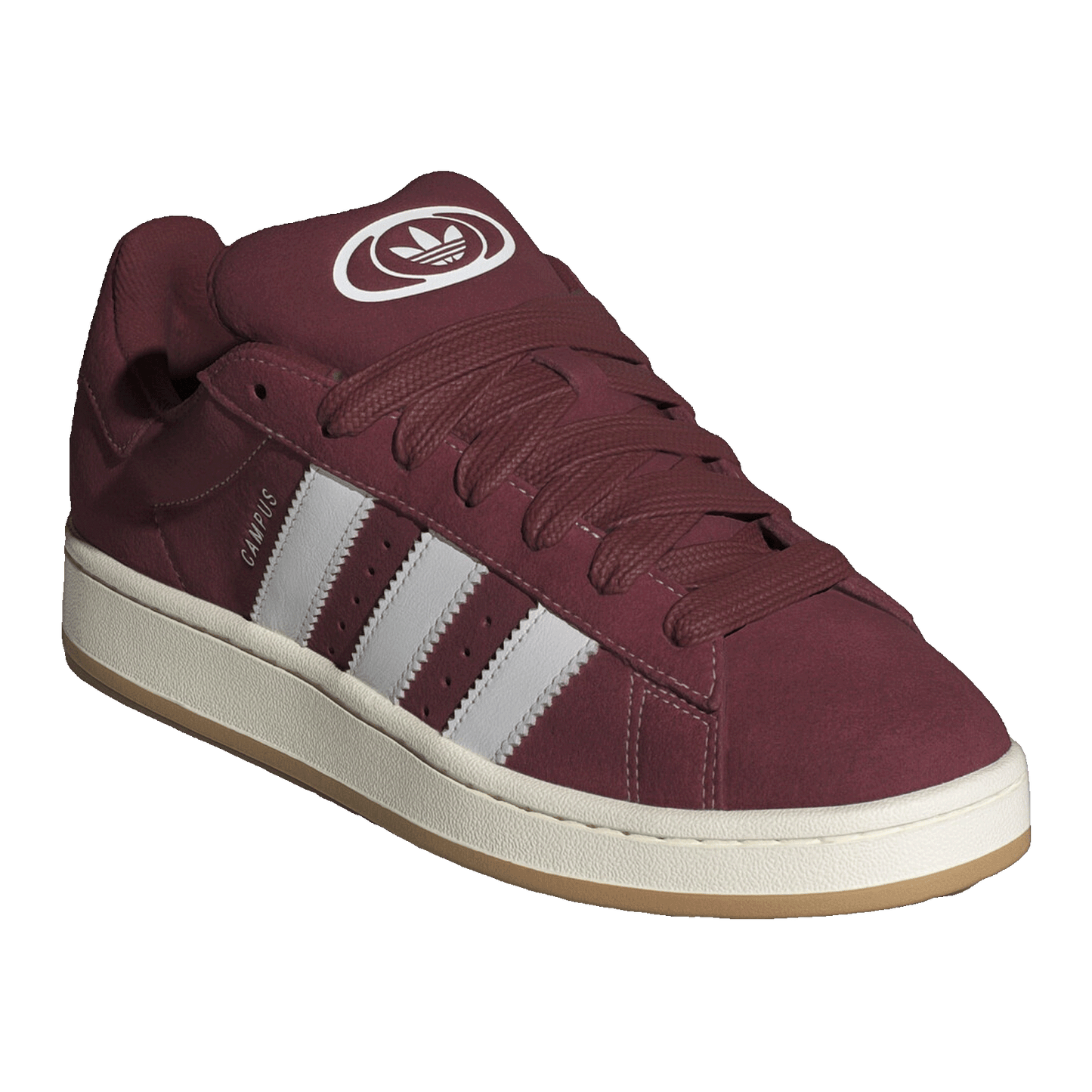 adidas Campus 00s Camp Noble Maroon Cloud White Off White Side JQ8349