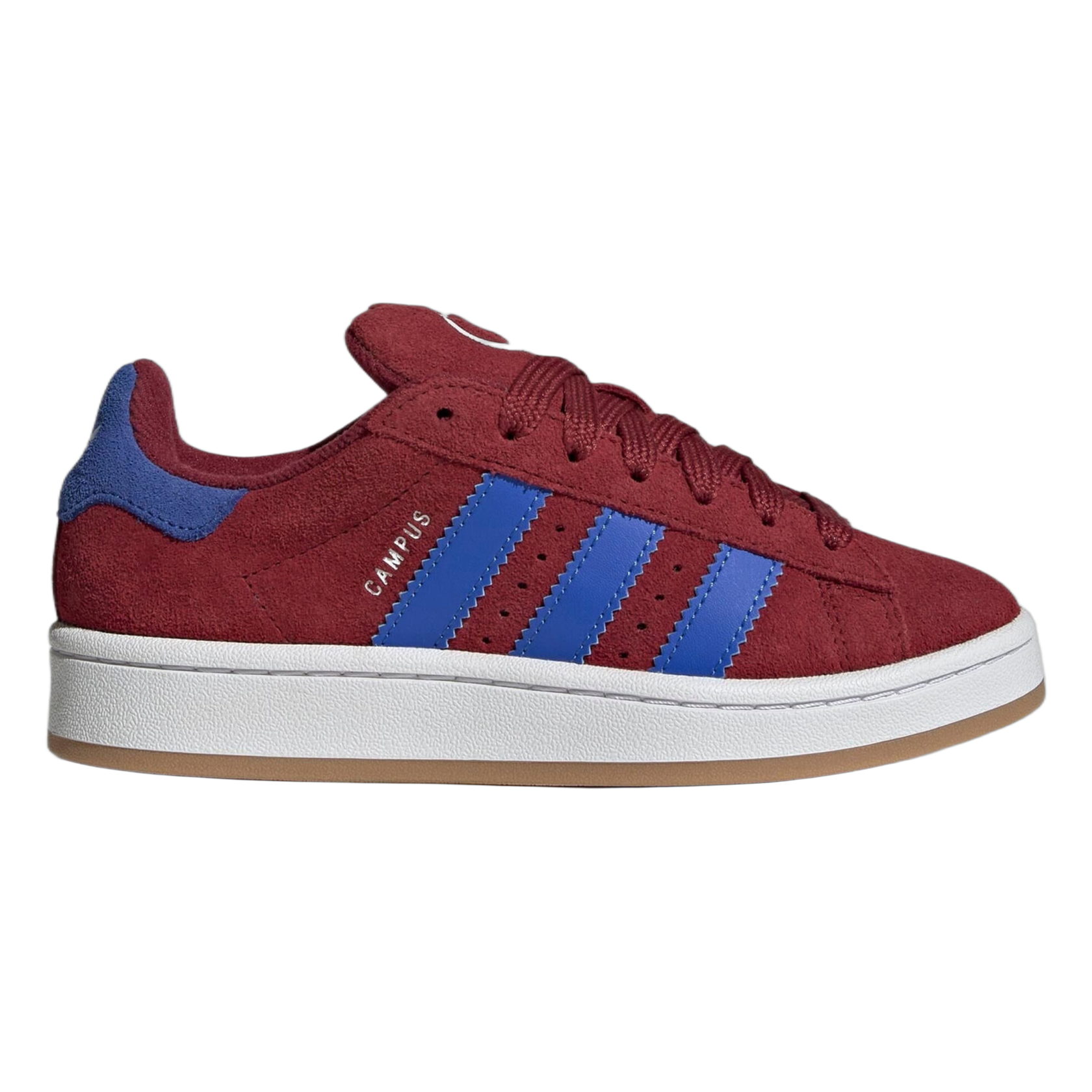 adidas Campus 00s Camp Noble Maroon Hi-Res Blue Cloud White (GS) JP7978