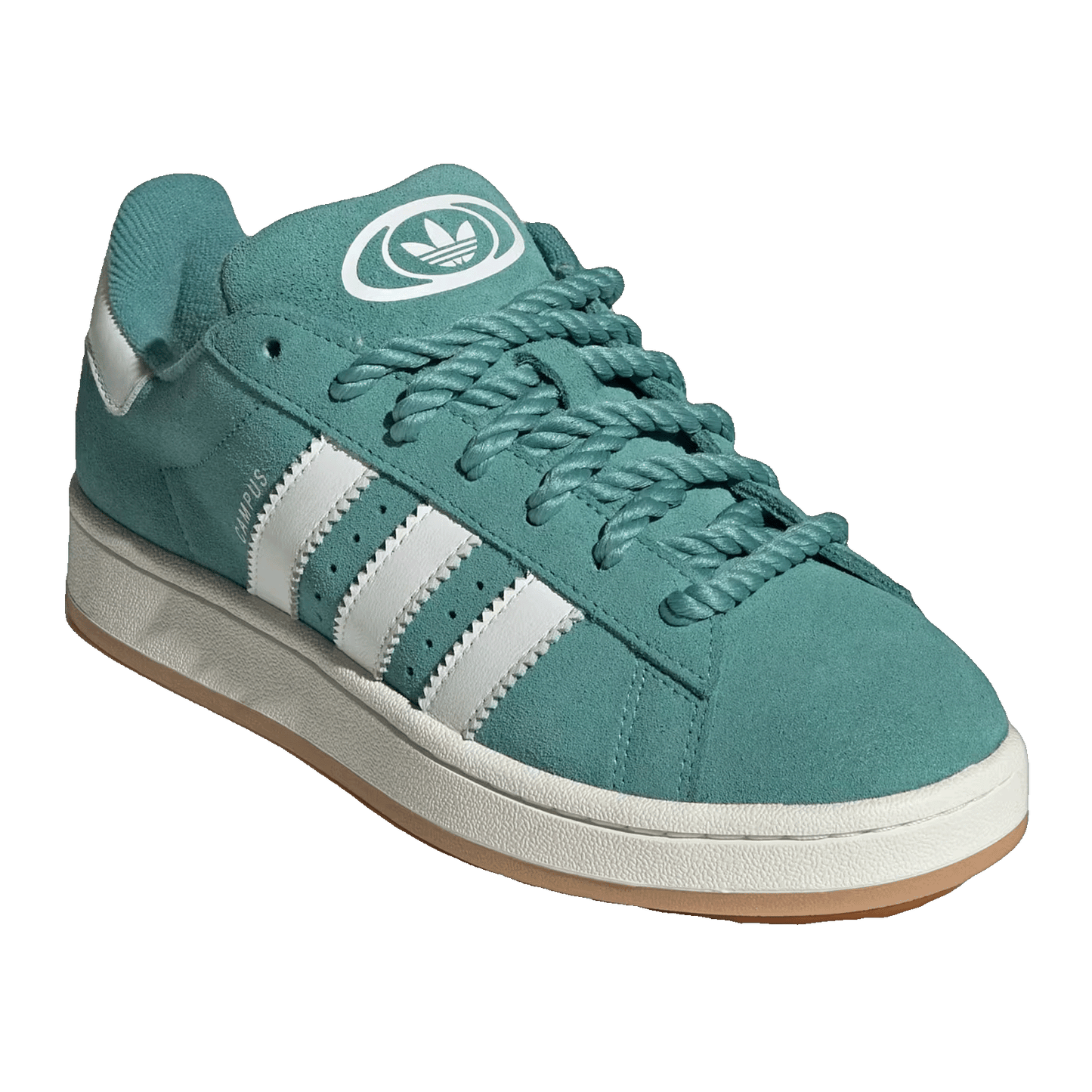 adidas Campus 00s Camp Powder Teal Core White Gum (W) Side JP6191