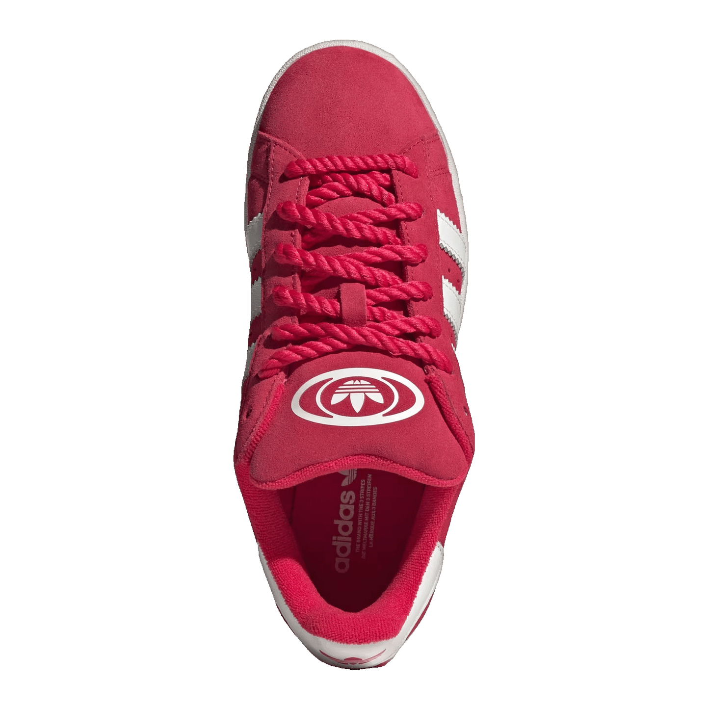adidas Campus 00s Camp Ruby Red Core White Gum (W) Oben JP6190