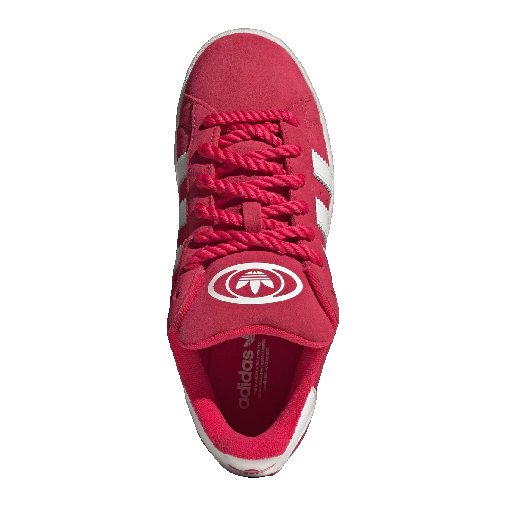 adidas Campus 00s Camp Ruby Red Core White Gum (W) Oben JP6190