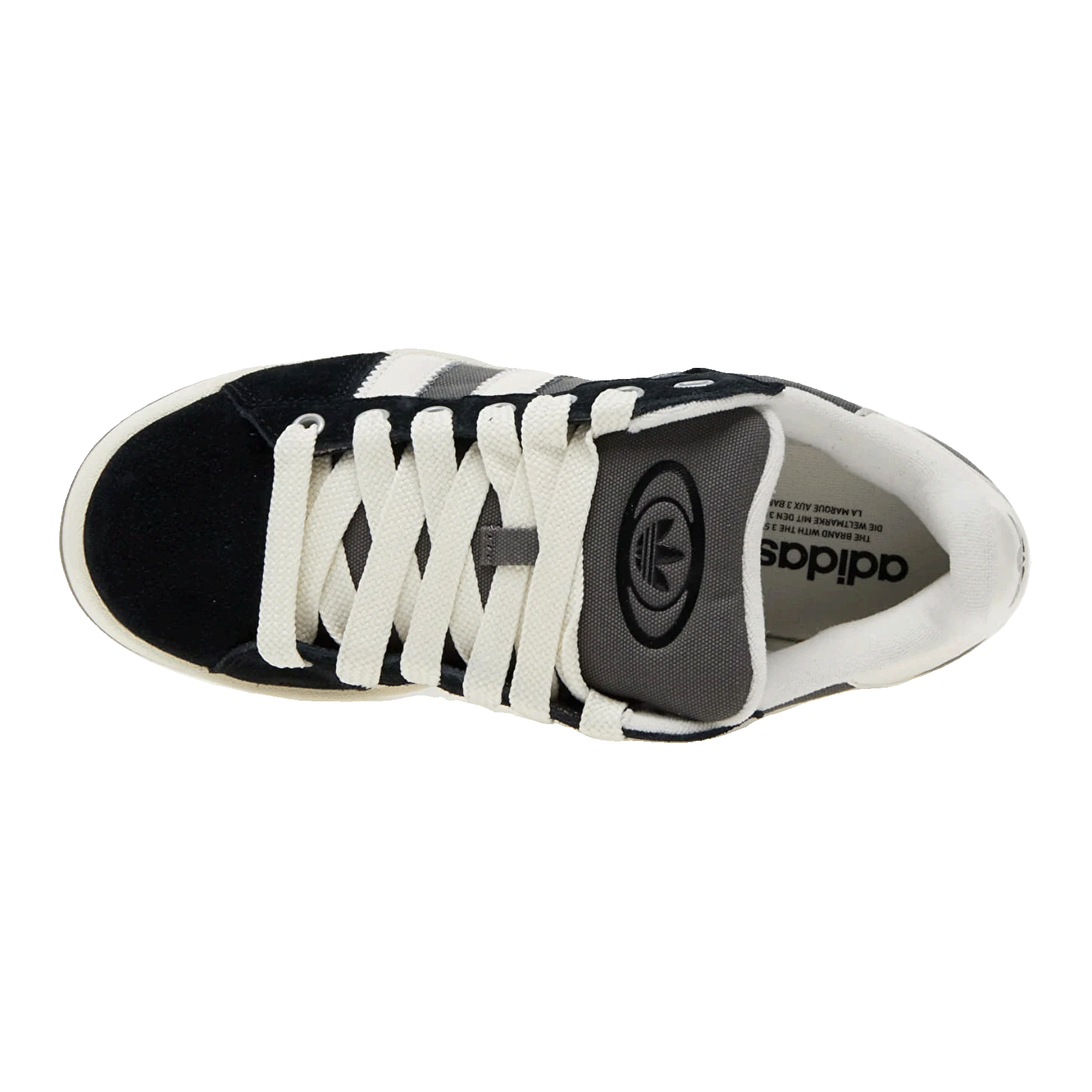 adidas Campus 00s Charcoal Black White Oben