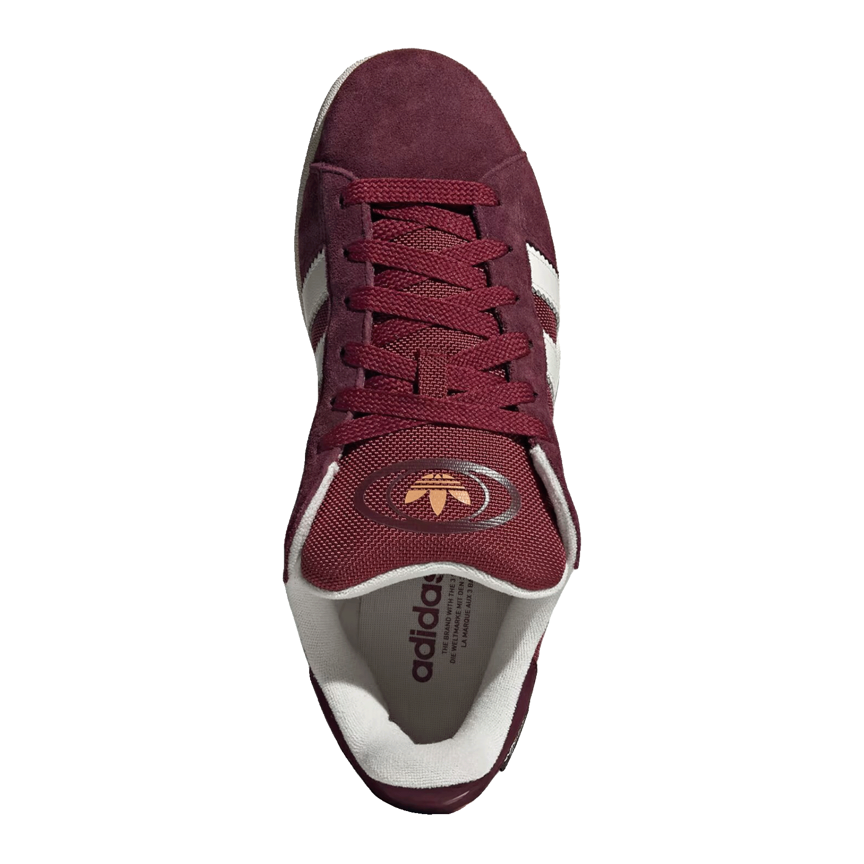 adidas Campus 00s Cordura Collegiate Burgundy Oben