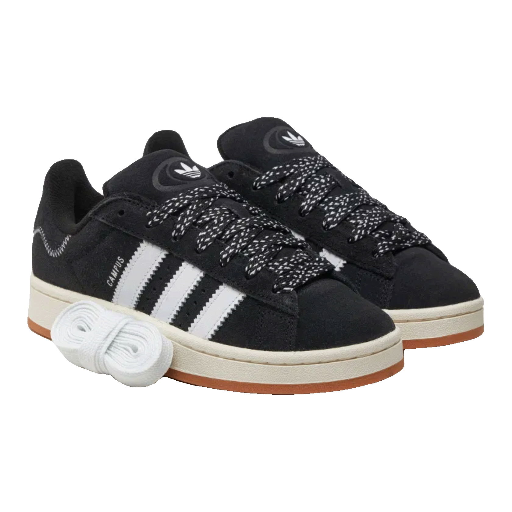 adidas Campus 00s Core Black Cloud White (W) Side