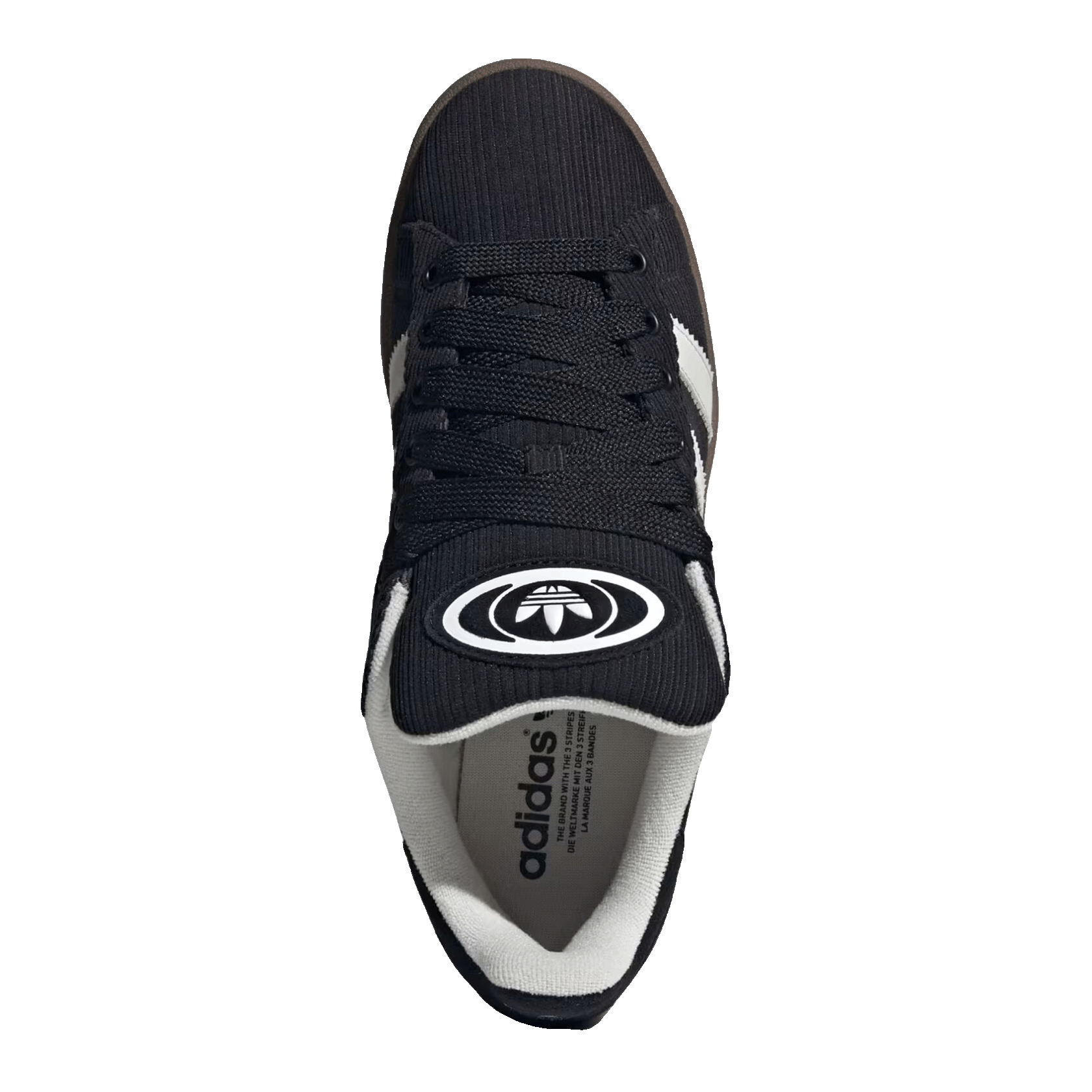 adidas Campus 00s Core Black Crystal White Oben