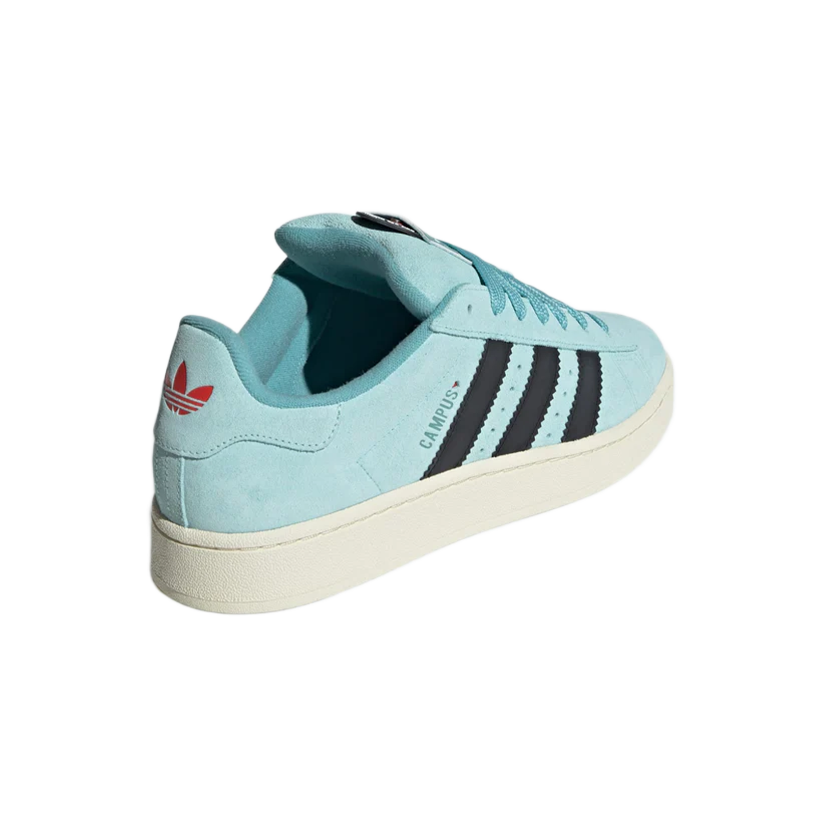 adidas Campus 00s Core Black Semi Flash Aqua Back ID6248