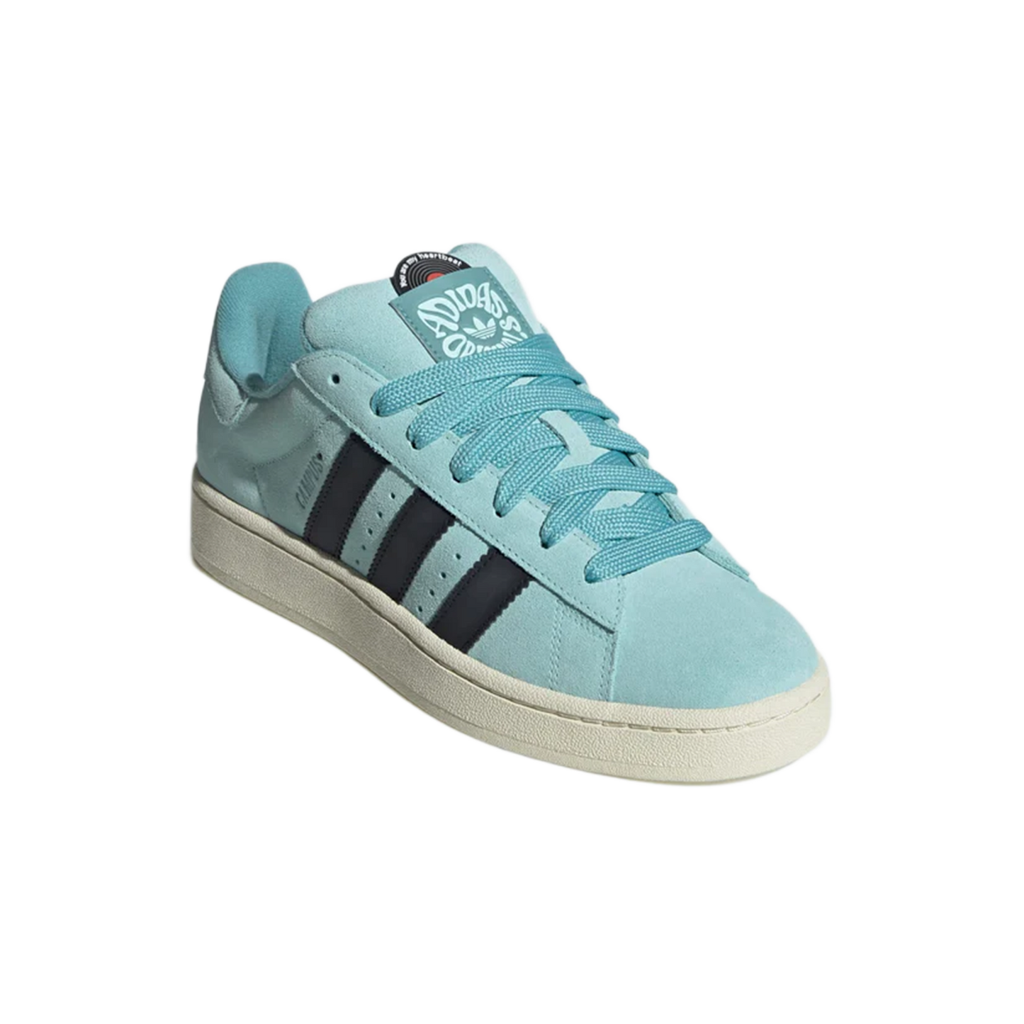 adidas Campus 00s Core Black Semi Flash Aqua Side ID6248