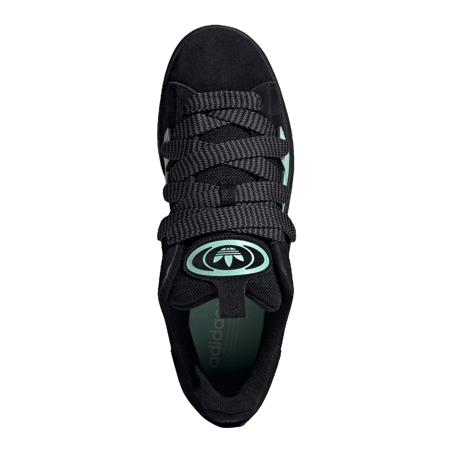 adidas Campus 00s Core Black Turqoise Oben IH7503