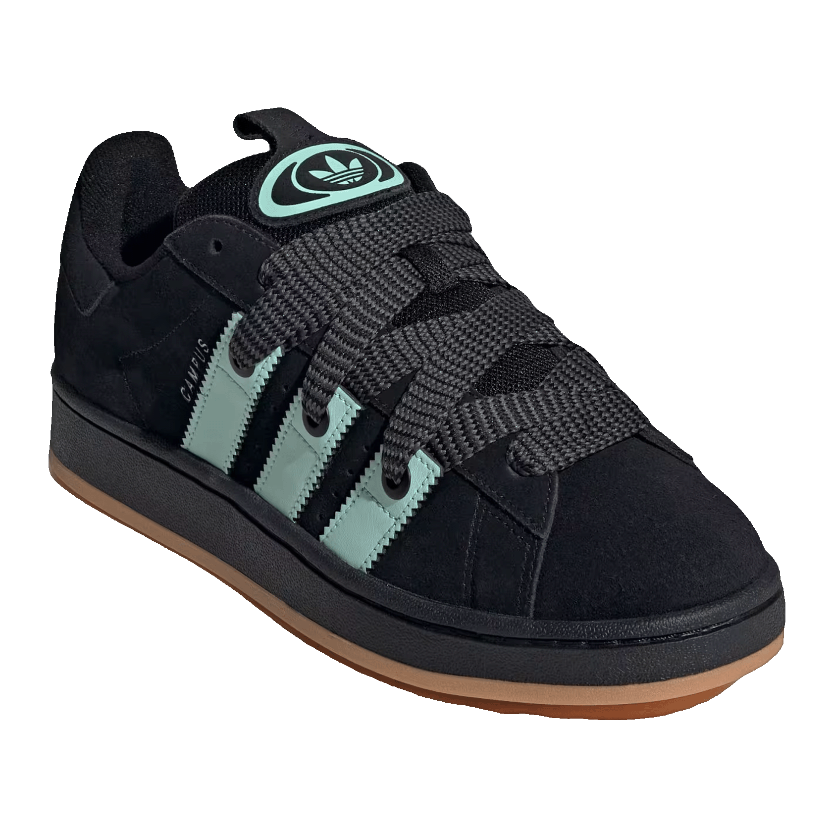 adidas Campus 00s Core Black Turqoise Side