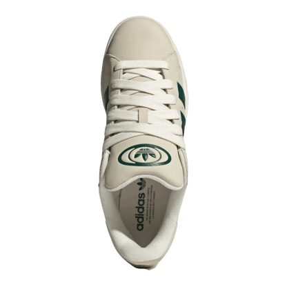 adidas Campus 00s Cream White Collegiate Green Oben
