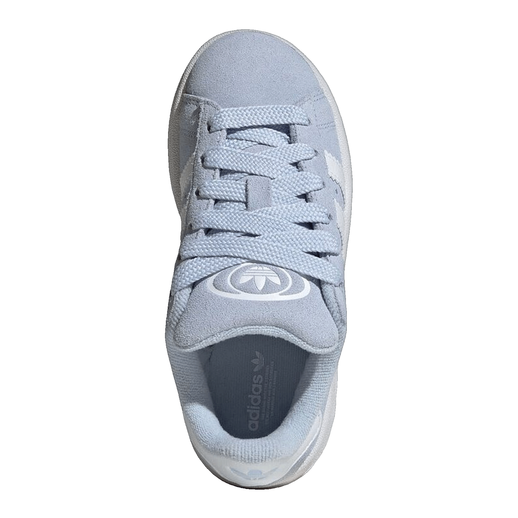 adidas Campus 00s Crystal Sky White Gum (GS) Oben JP9565