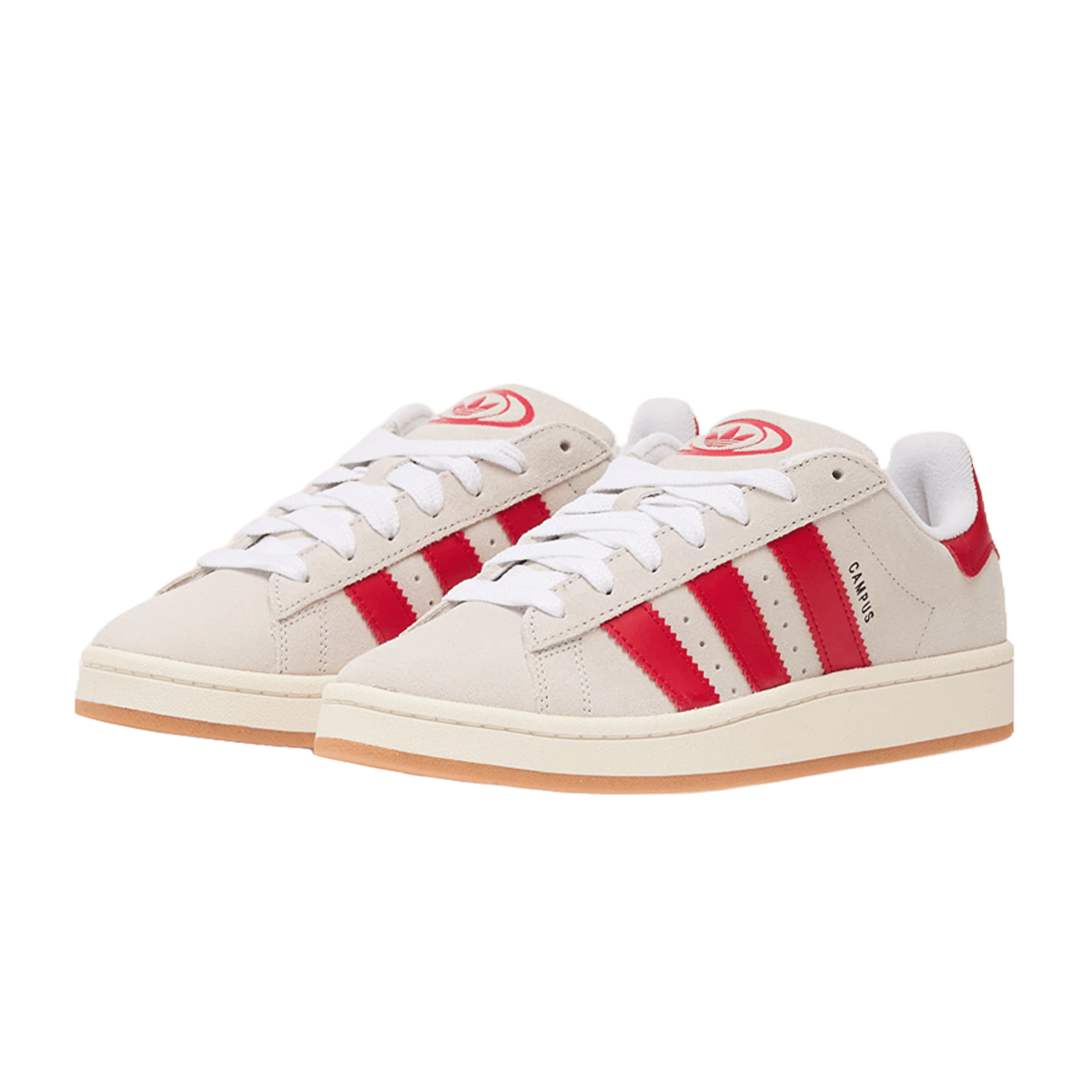 adidas Campus 00s Crystal White Better Scarlet (W) Side