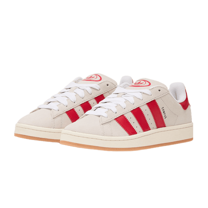 adidas Campus 00s Crystal White Better Scarlet (W) Side