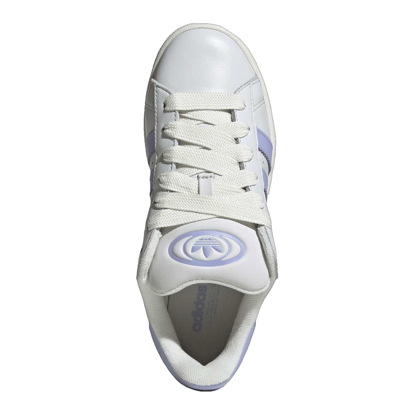 adidas Campus 00s Crystal White Violet Tone (W) Oben JQ7768