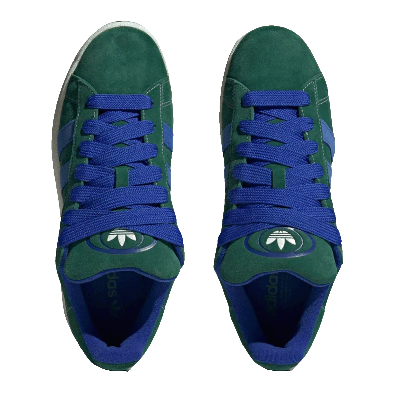 adidas Campus 00s Dark Green Semi Lucid Blue Oben