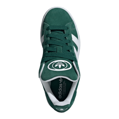 adidas Campus 00s Dark Green White (Kids) Oben