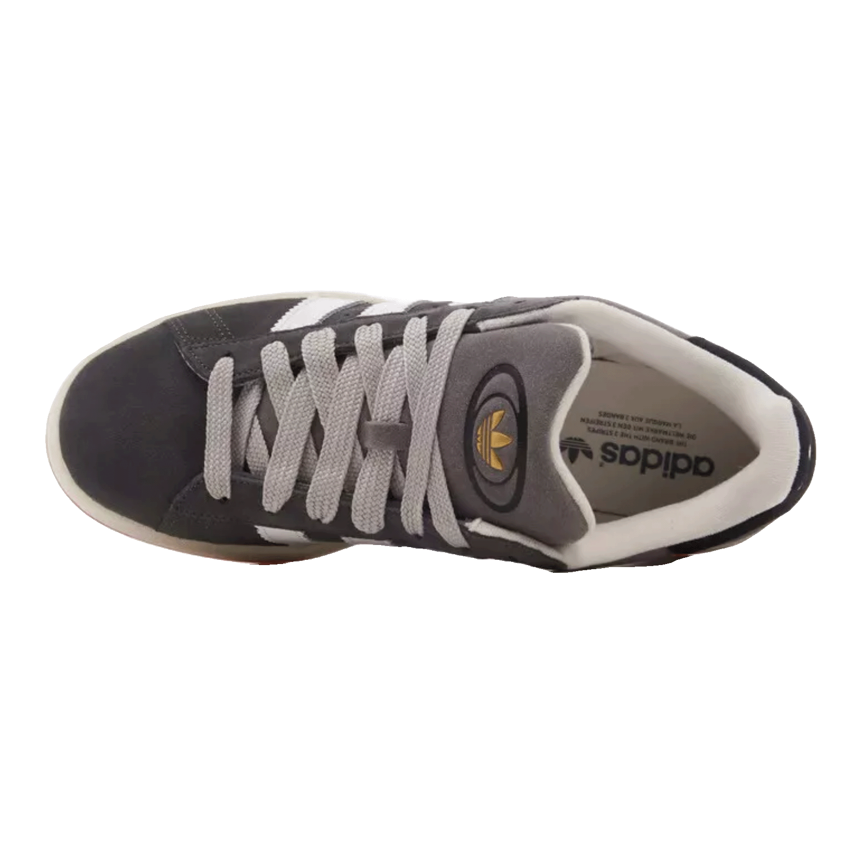 adidas Campus 00s Dark Grey Grey Gum Oben