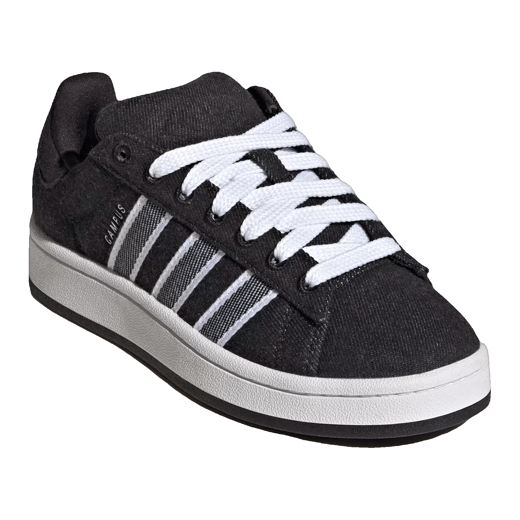 adidas Campus 00s Denim Black White (GS) Side JQ2043