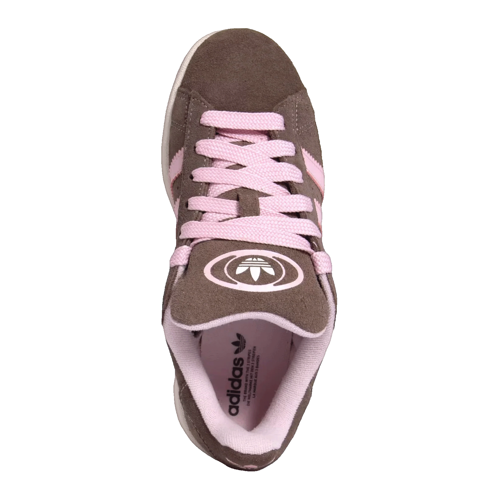 adidas Campus 00s Earth Strata Clear Pink (Kids) Oben JR5038