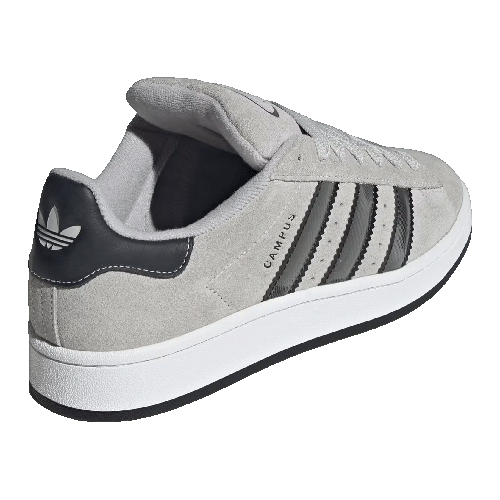 adidas Campus 00s Grey Silver Metallic Black Back JQ3918