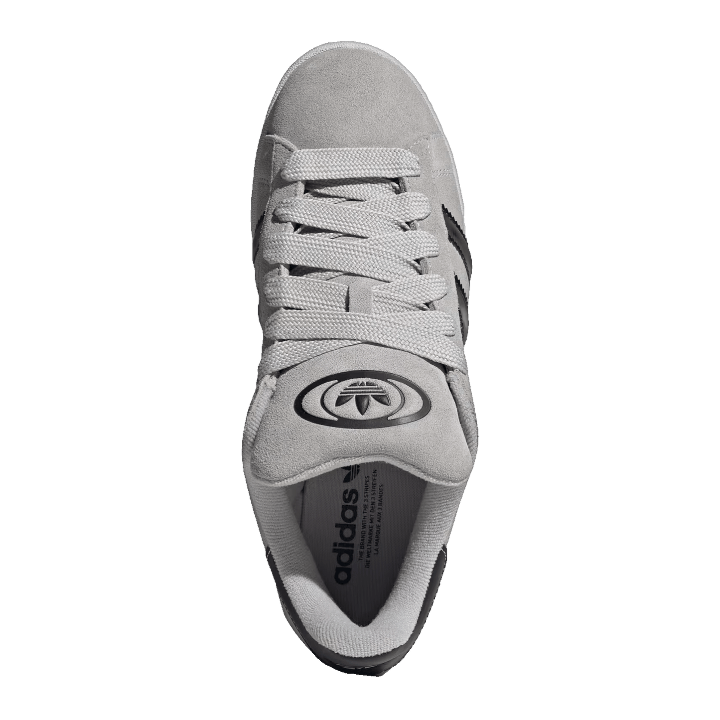 adidas Campus 00s Grey Silver Metallic Black Oben JQ3918