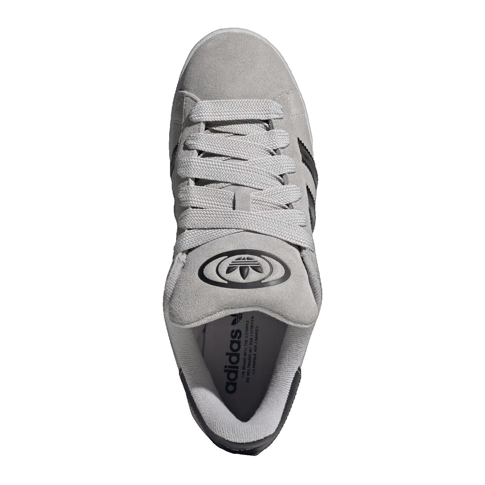adidas Campus 00s Grey Silver Metallic Black Oben JQ3918