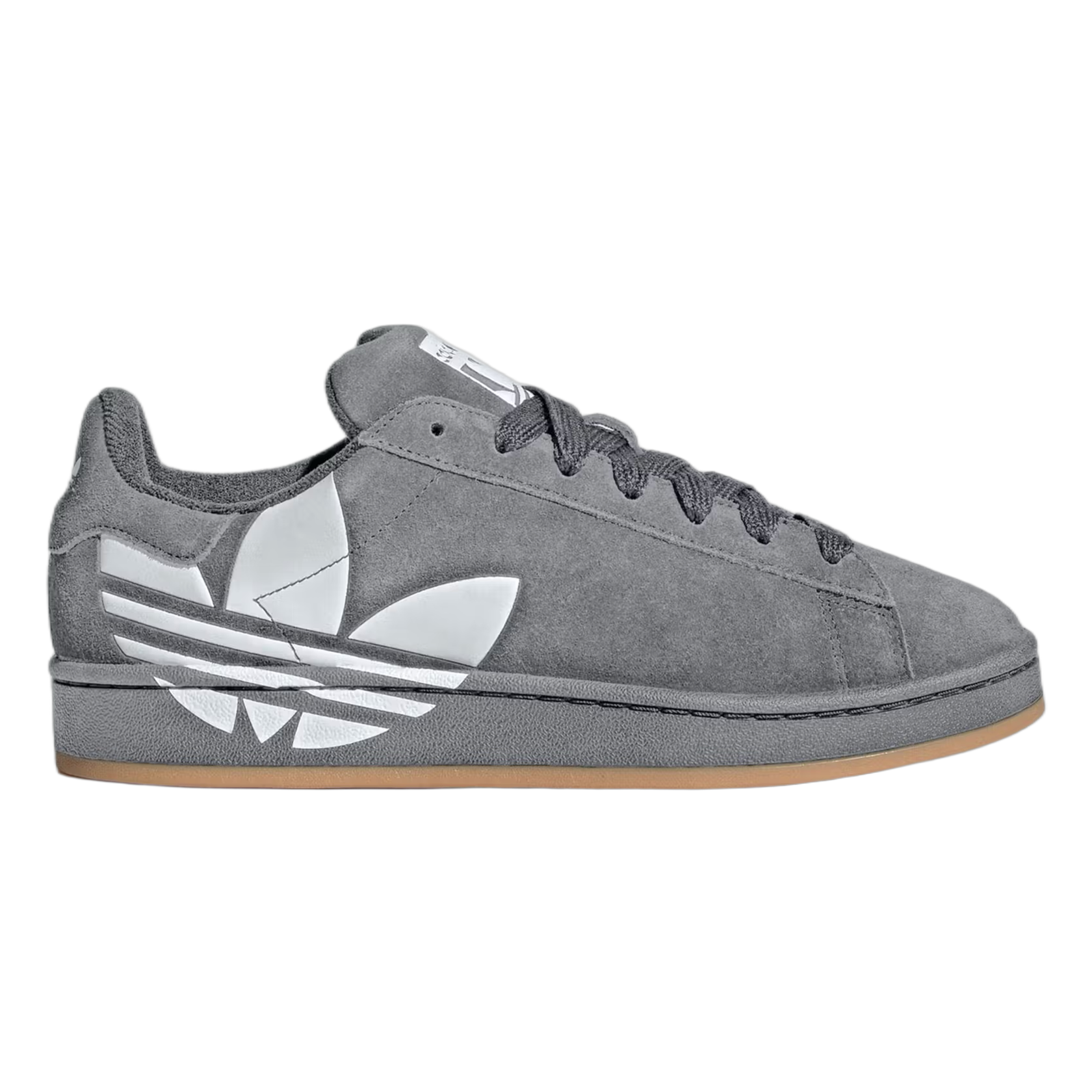 adidas Campus 00s Grey White Gum Oversized Logo JQ6340