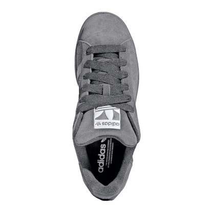 adidas Campus 00s Grey White Gum Oversized Logo Oben JQ6340
