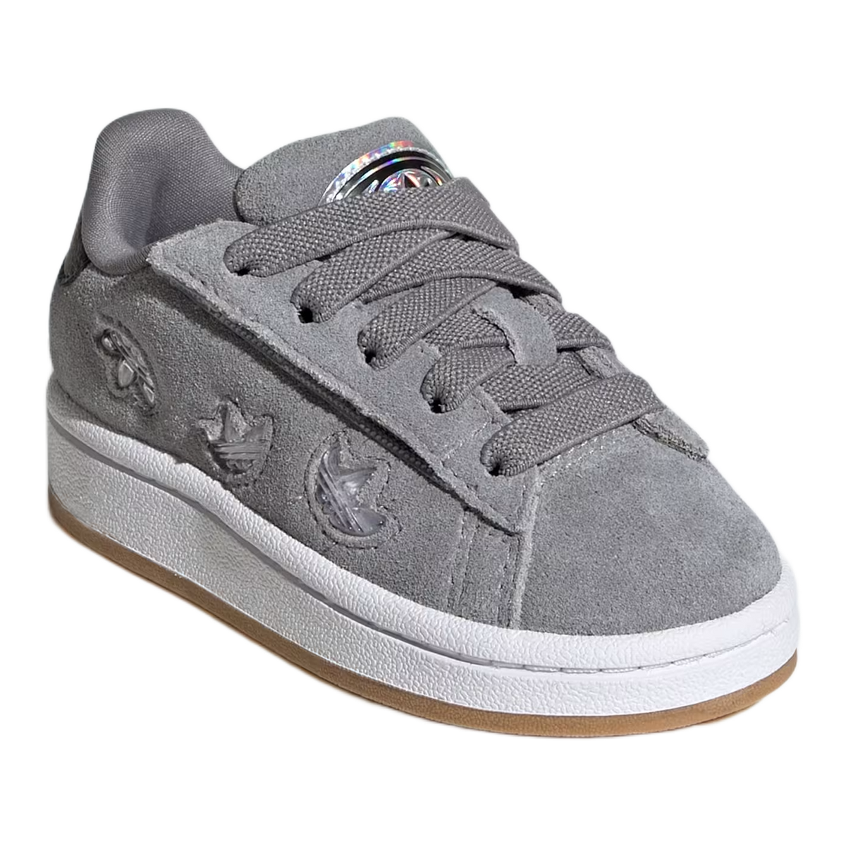 adidas Campus 00s LED Lights Comfort Closure Grey Three Cloud White (TD) Side IH6384