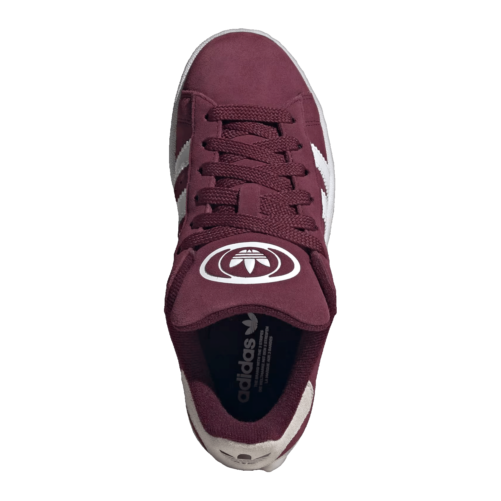 adidas Campus 00s Maroon White (GS) Oben KH8807