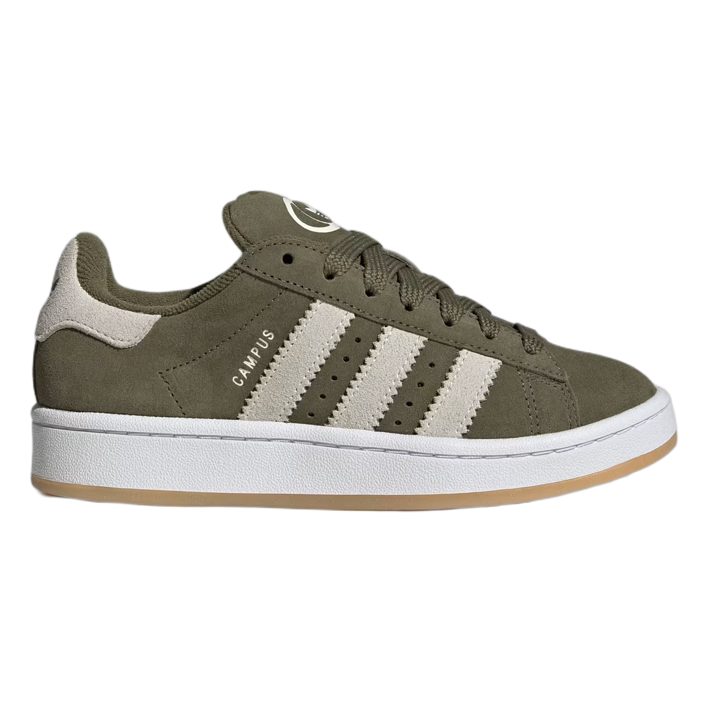 adidas Campus 00s Medium Dark Khaki Off White (GS) JR6172