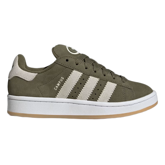 adidas Campus 00s Medium Dark Khaki Off White (GS) JR6172