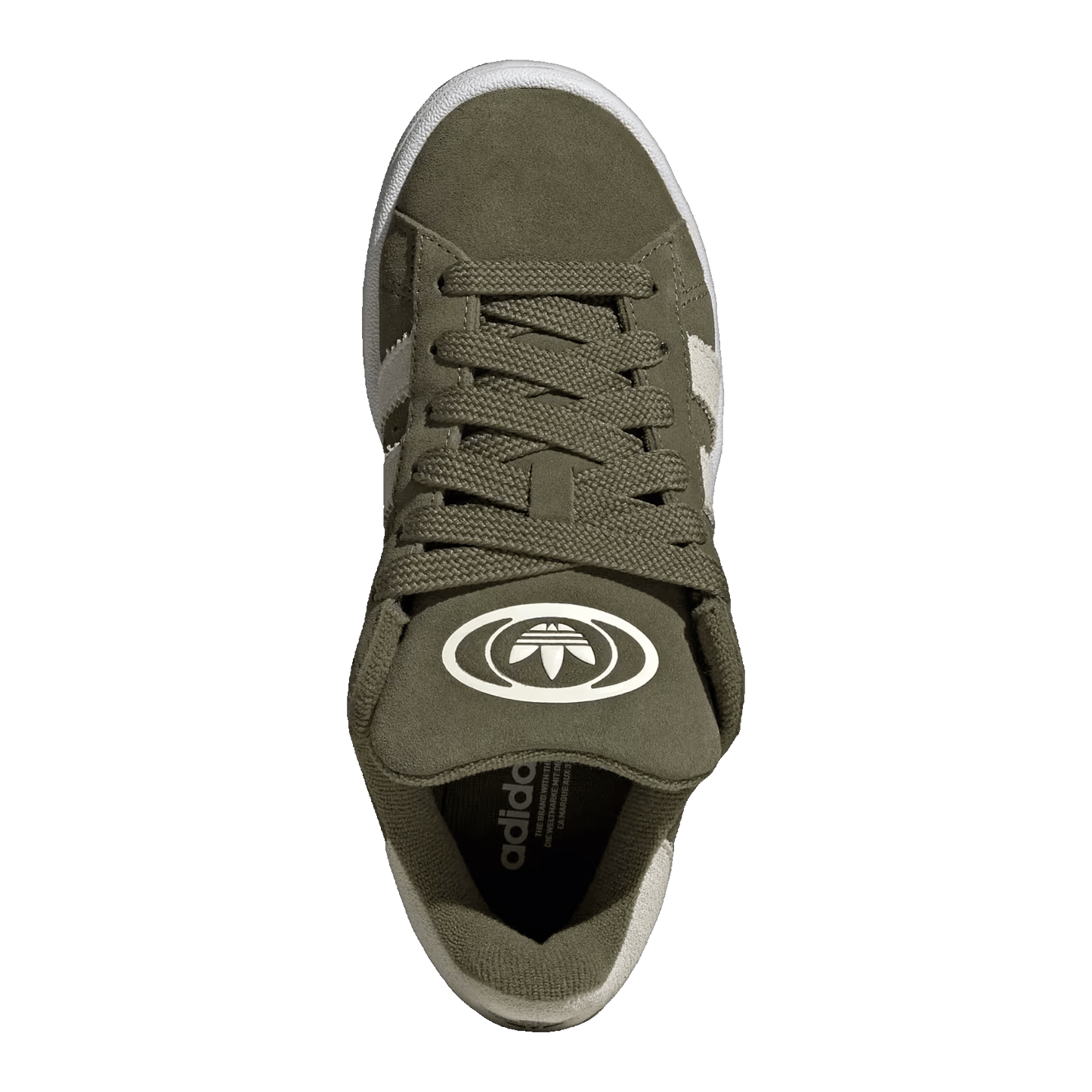 adidas Campus 00s Medium Dark Khaki Off White (GS) Oben JR6172
