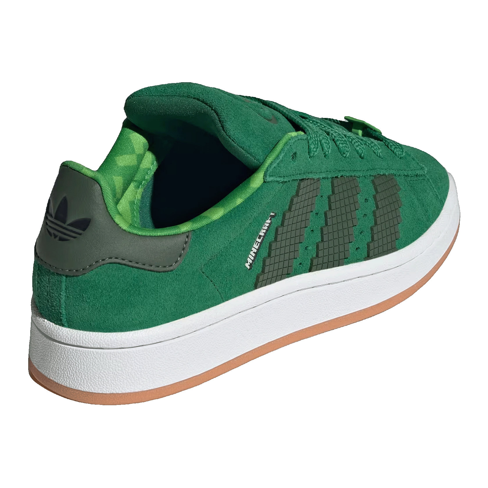 adidas Campus 00s Minecraft Creeper (GS) Back JS3778