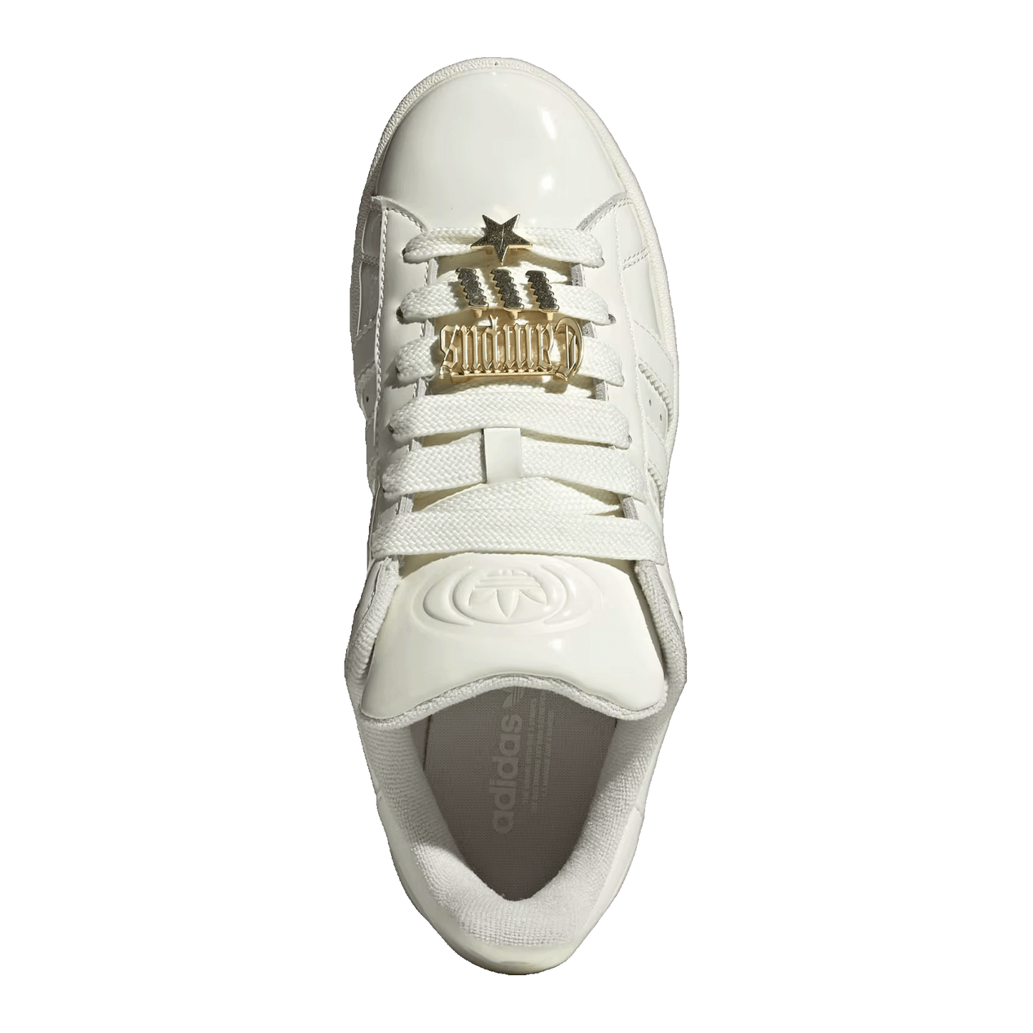 adidas Campus 00s Off White Gold Metallic (W) Oben IH4363