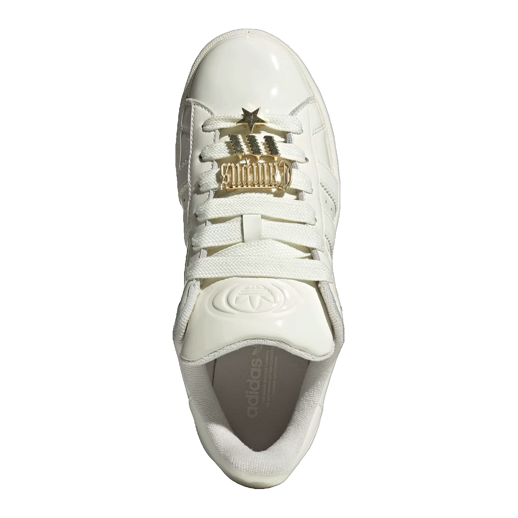 adidas Campus 00s Off White Gold Metallic (W) Oben IH4363
