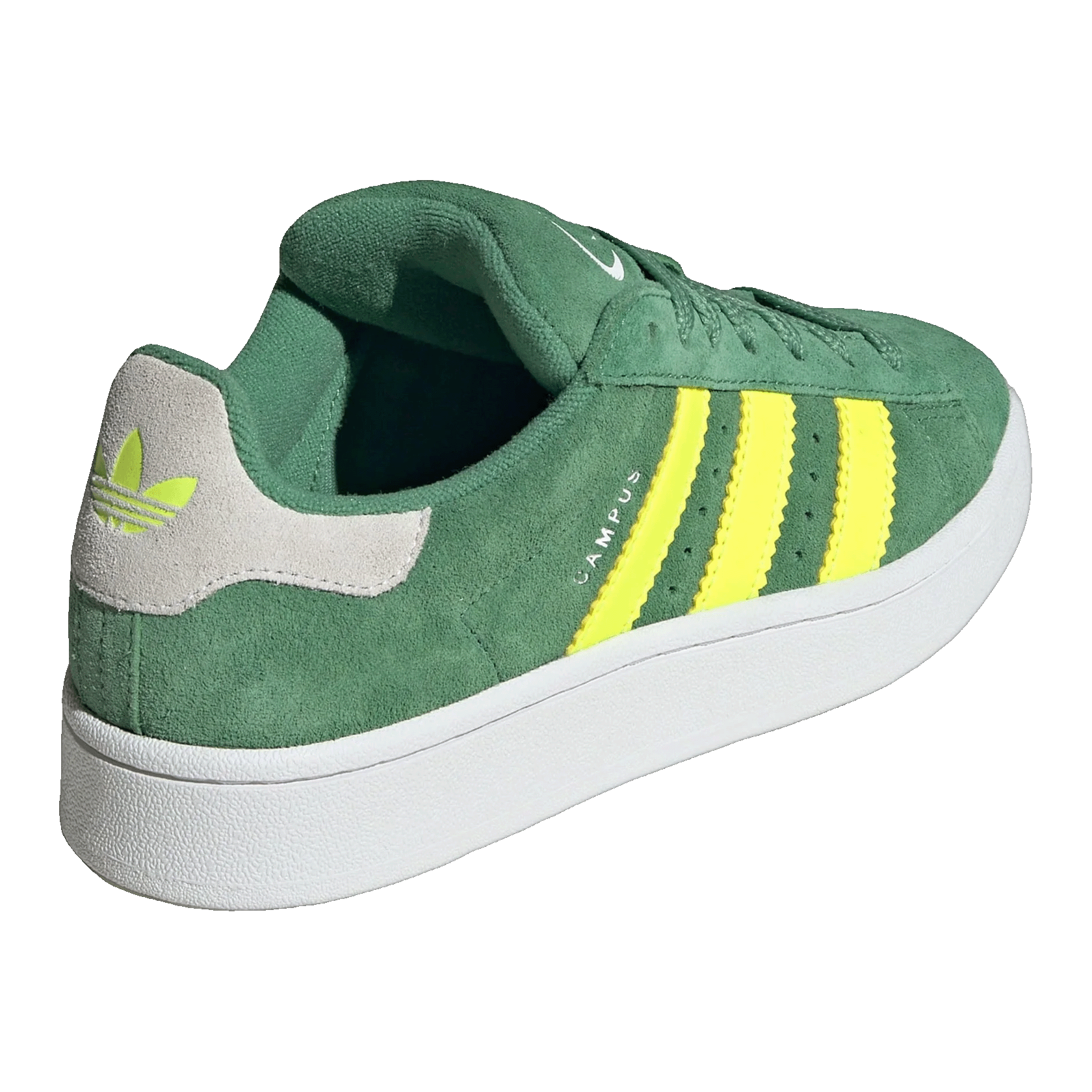 adidas Campus 00s Preloved Green Solar Yellow (Kids) Back IF3967