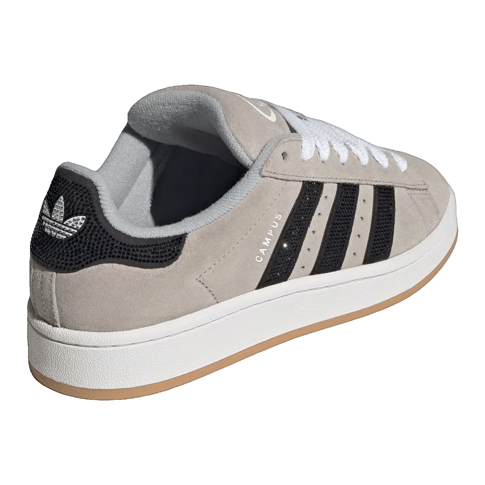 adidas Campus 00s Rhinestone Black Grey Two (W) Back IH6830