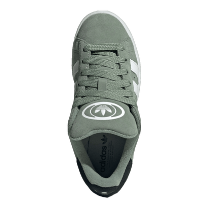 adidas Campus 00s Silver Green Cloud White Gum (GS) Oben JI0283