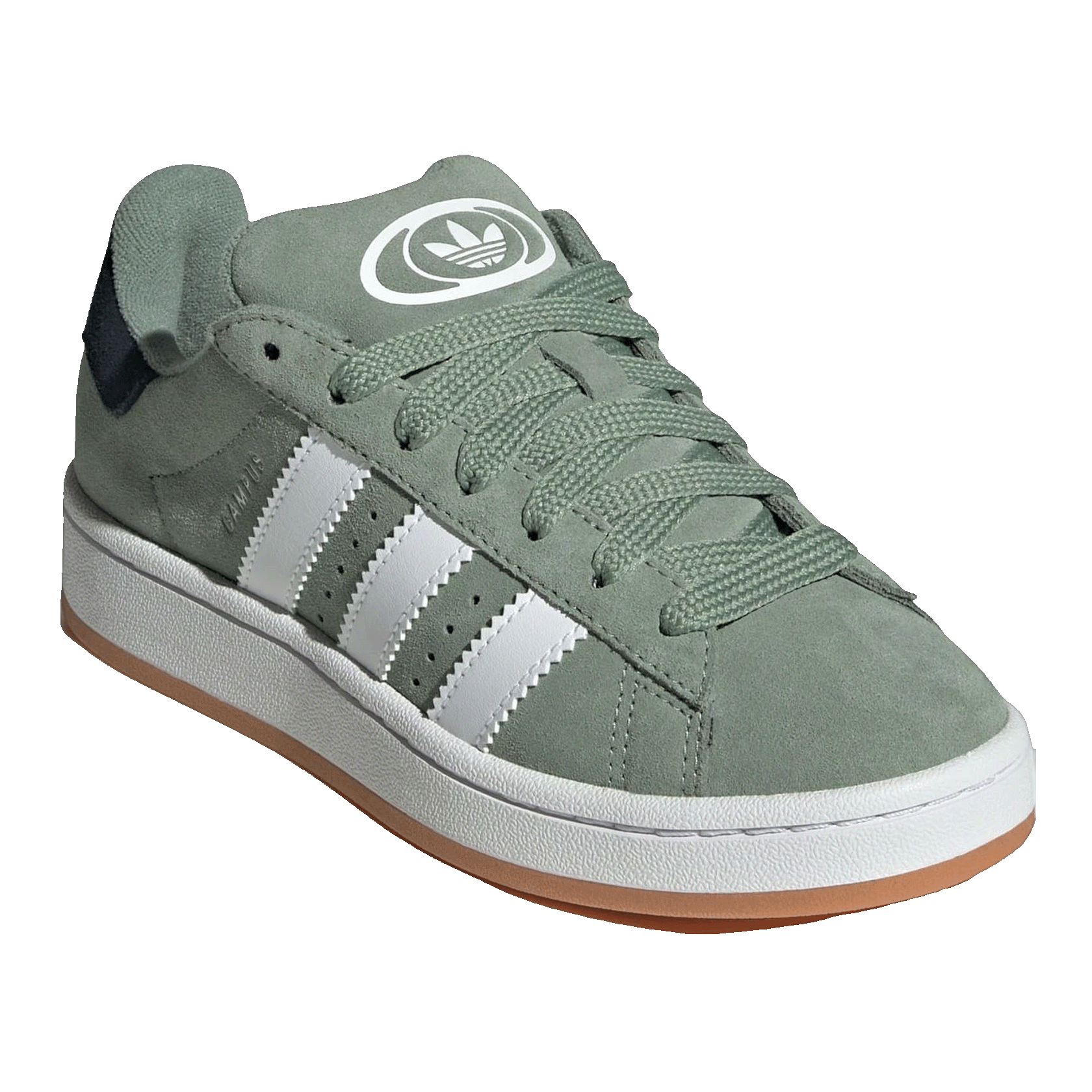 adidas Campus 00s Silver Green Cloud White Gum (GS) Side JI0283