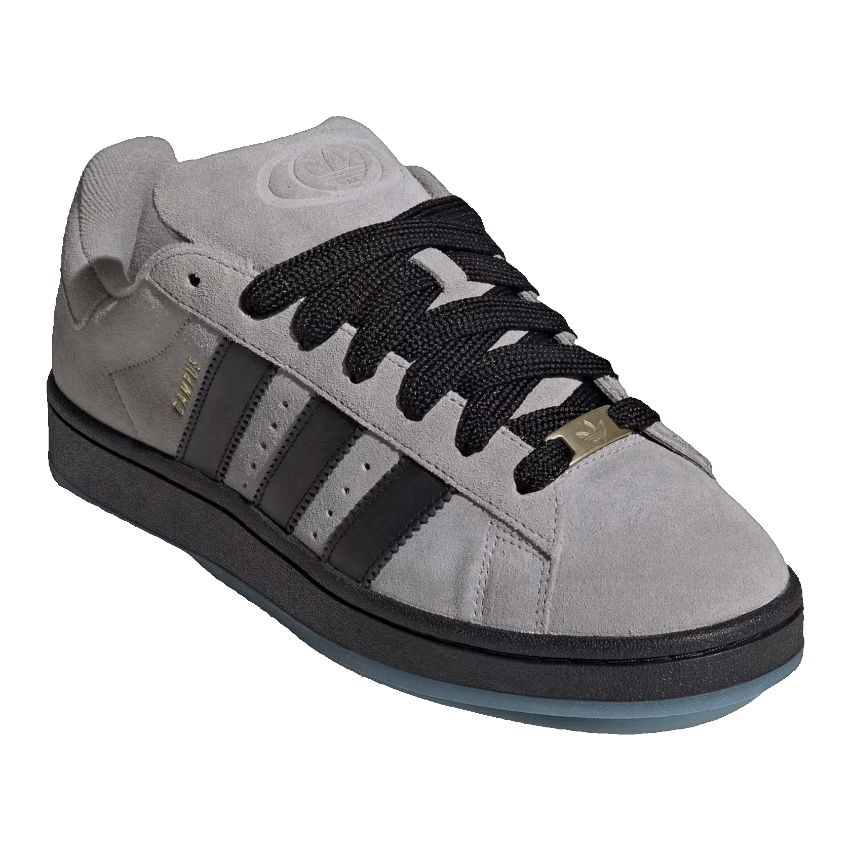 adidas Campus 00s Solid Grey Black Clear Sky Side IH6738