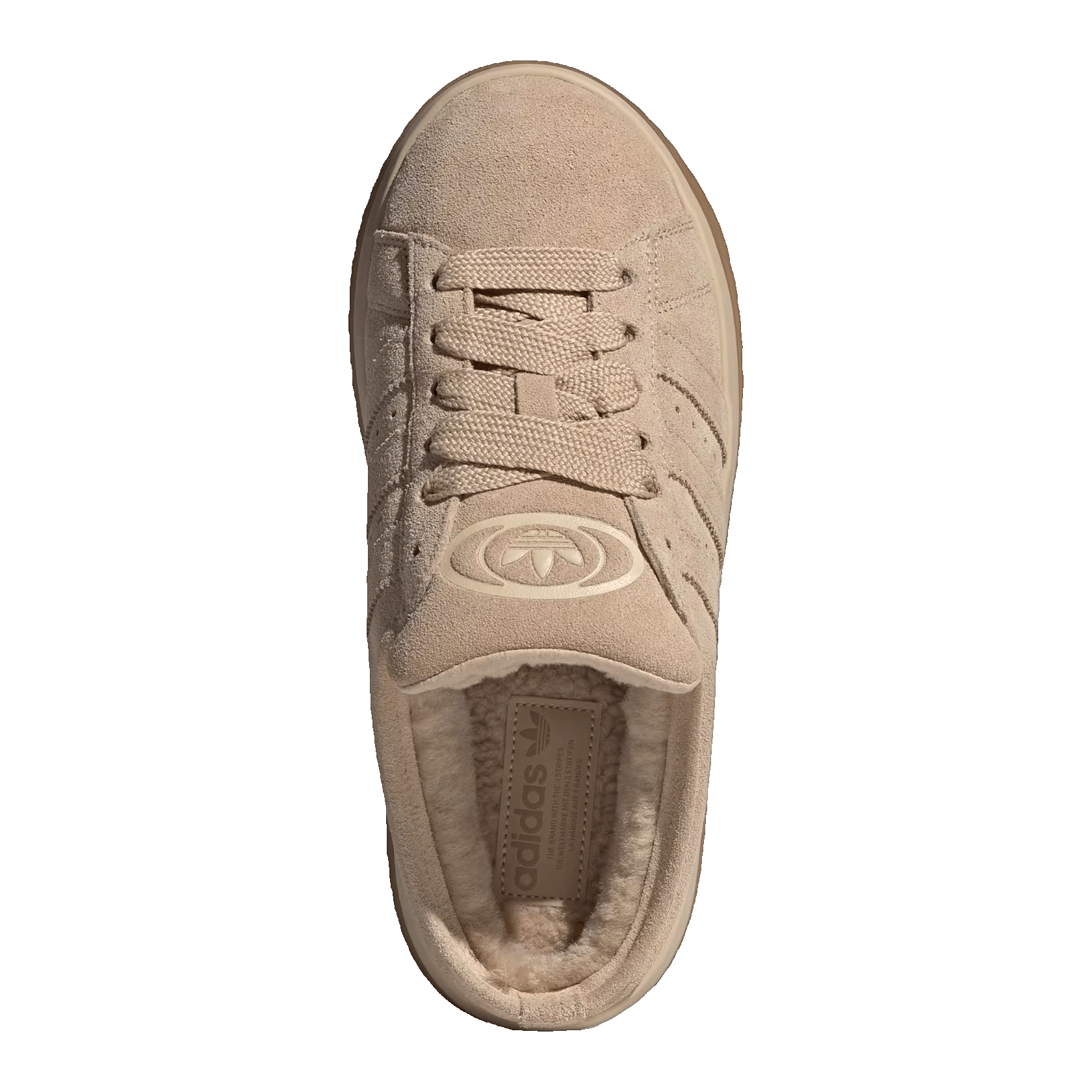 adidas Campus 00s Winter Low Magic Beige (W) Oben