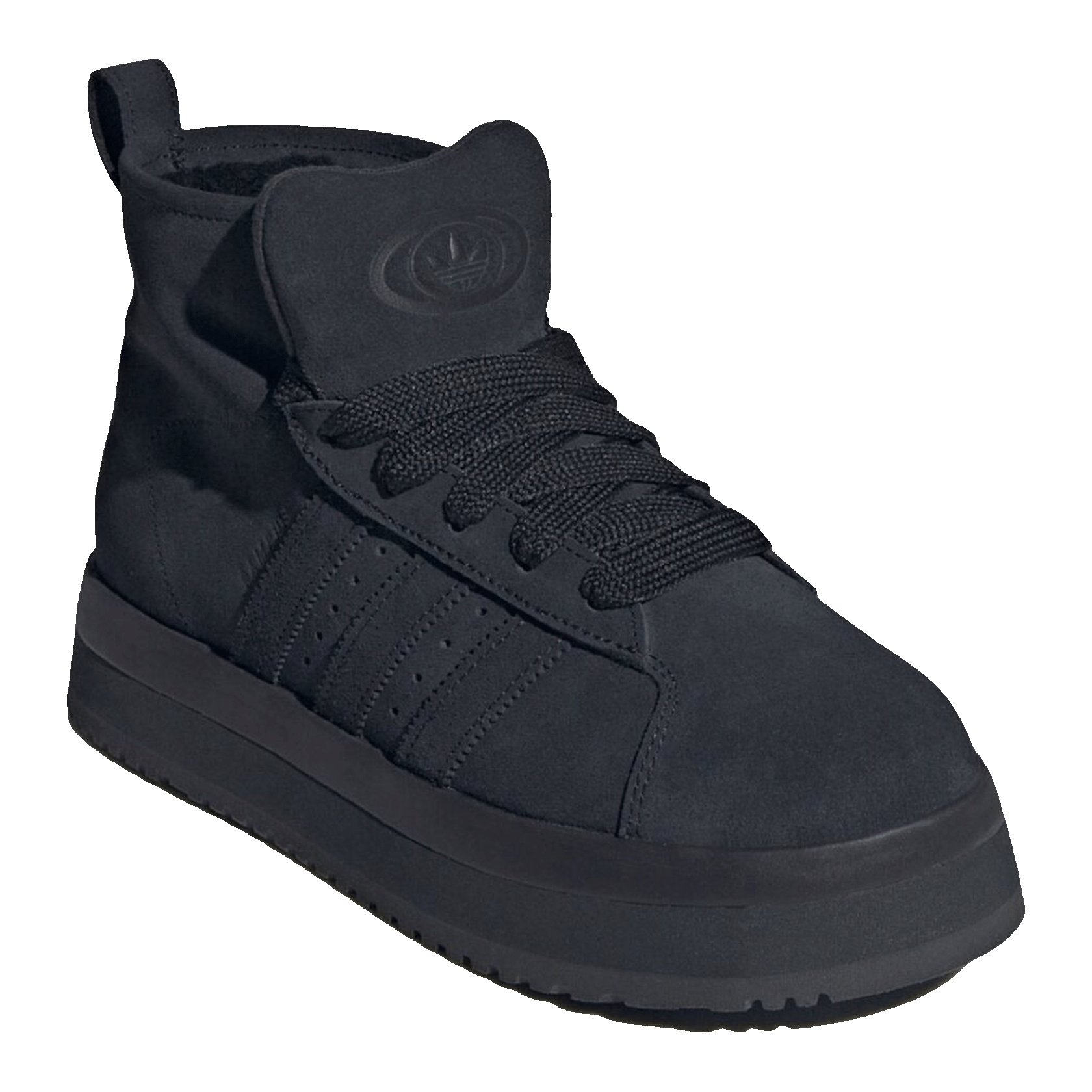 adidas Campus 00s Winter Mid Black Carbon (W) Side