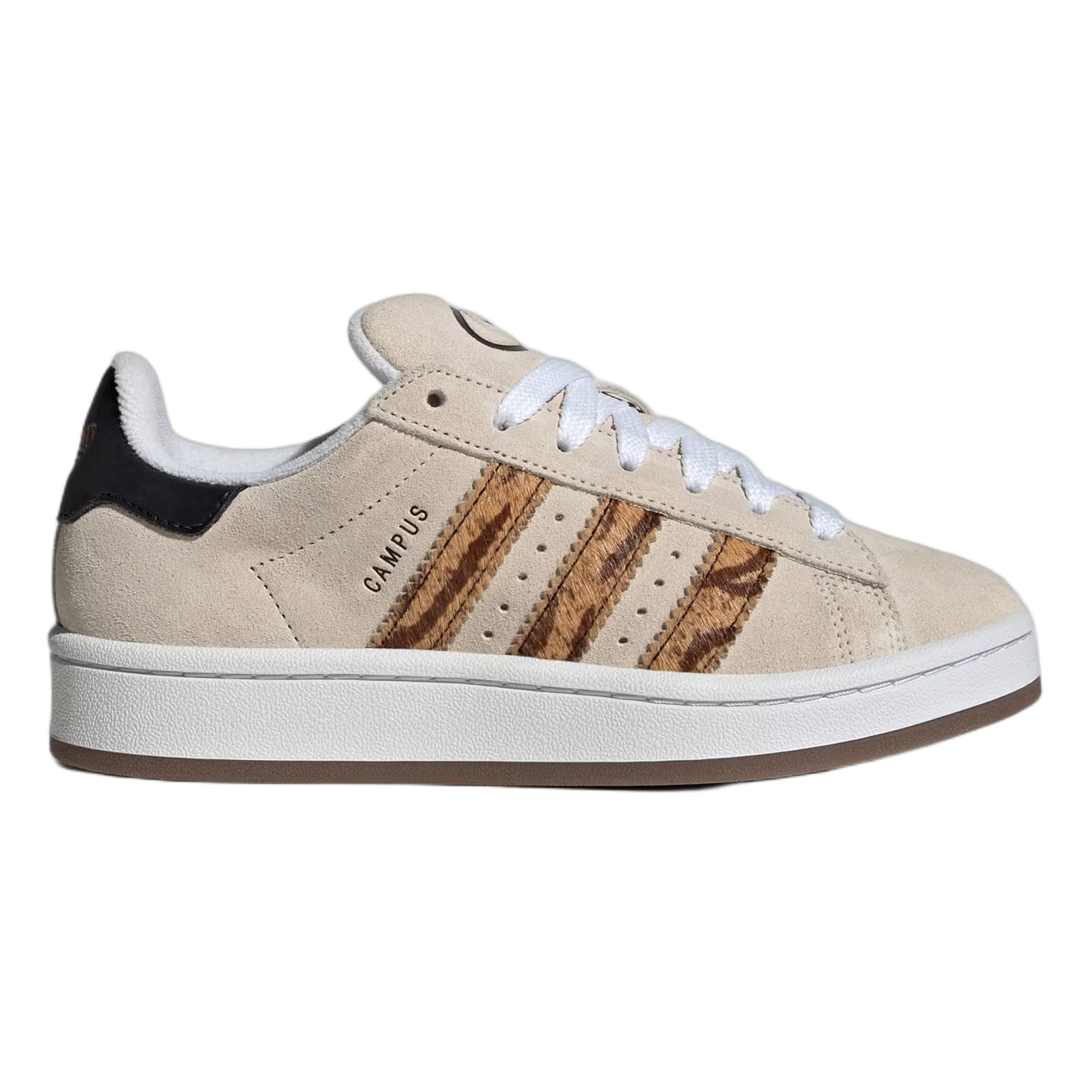 adidas Campus 00s Wonder White Leopard Stripes (Kids) JS3863