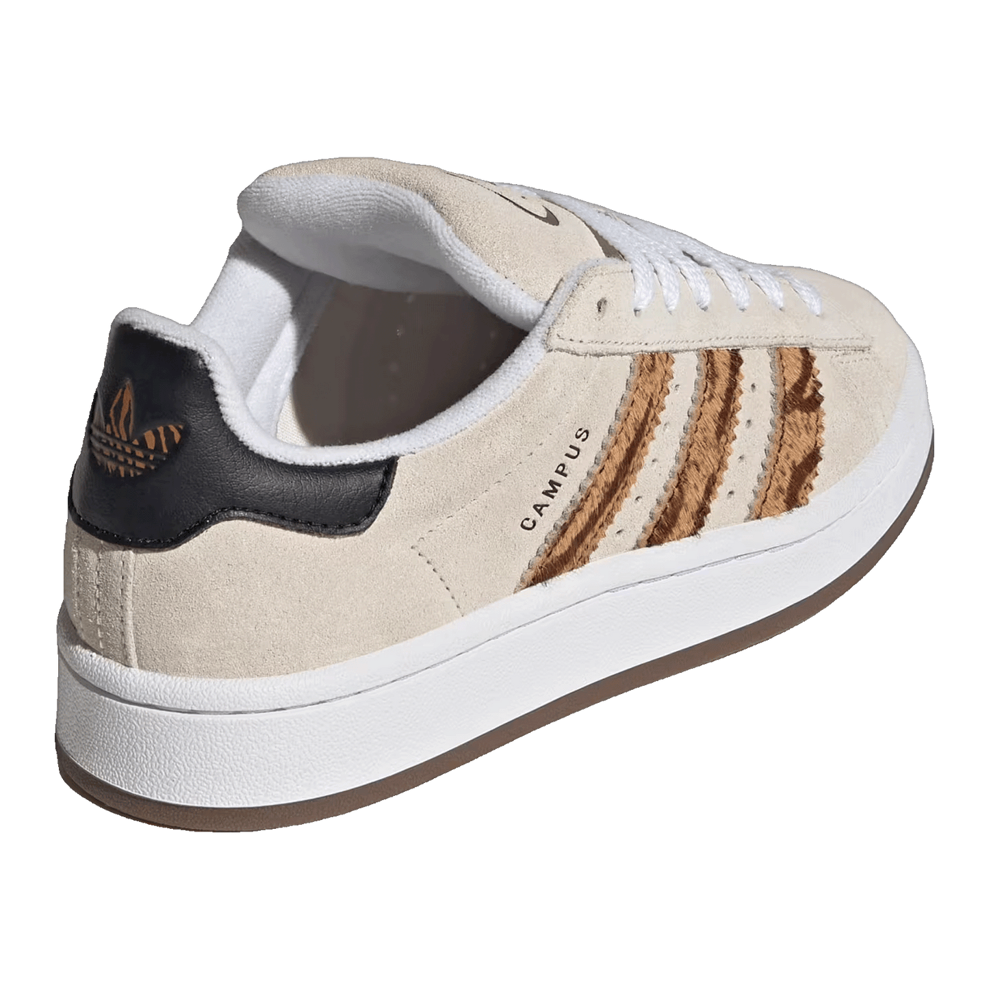 adidas Campus 00s Wonder White Leopard Stripes (Kids) Back JS3863